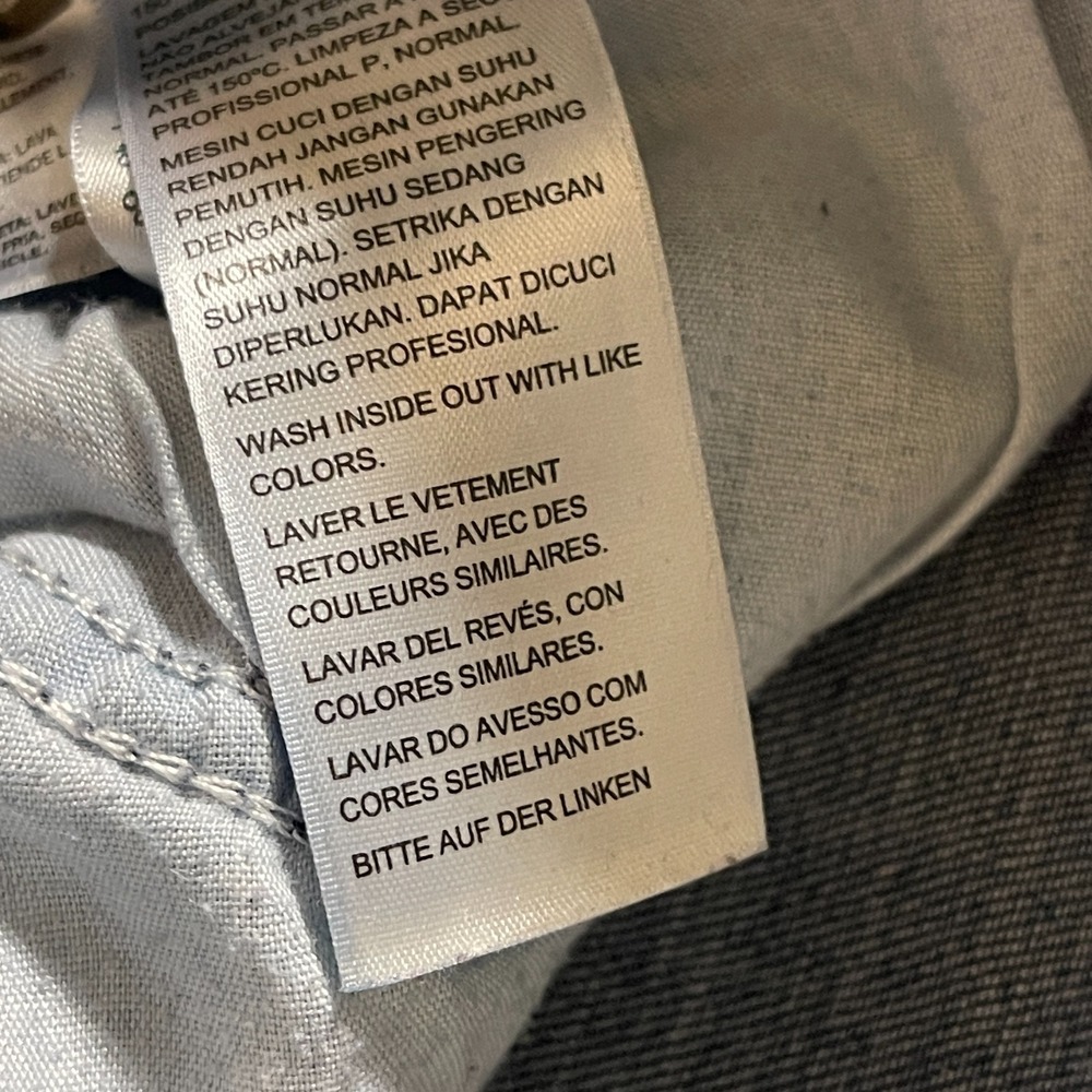 Levi's Womens 724 High Rise Straight Jeans Size 33 Medium Wash Frayed Hems - Picture 8 of 13